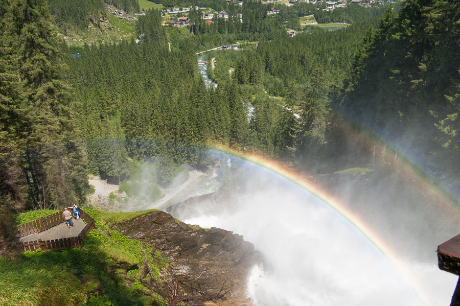 Landscapes 24 Salzburg, Krimmler Waterfalls (Krimmler Wasserfaelle)